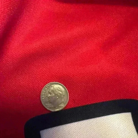 Trump #45 USA Jersey Button Down Short Sleeve Red White Blue President Size 3XL - Picture 13 of 14